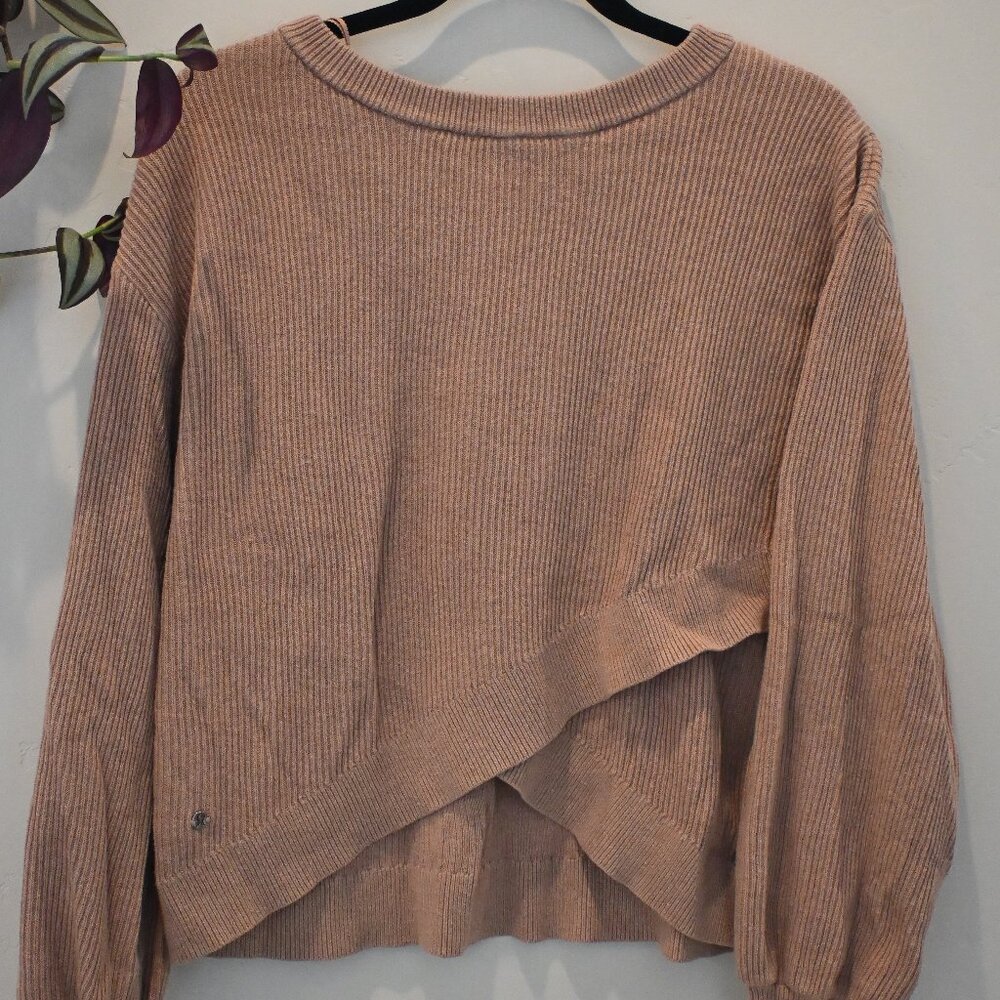 Lululemon Reversible Crossover Sweater